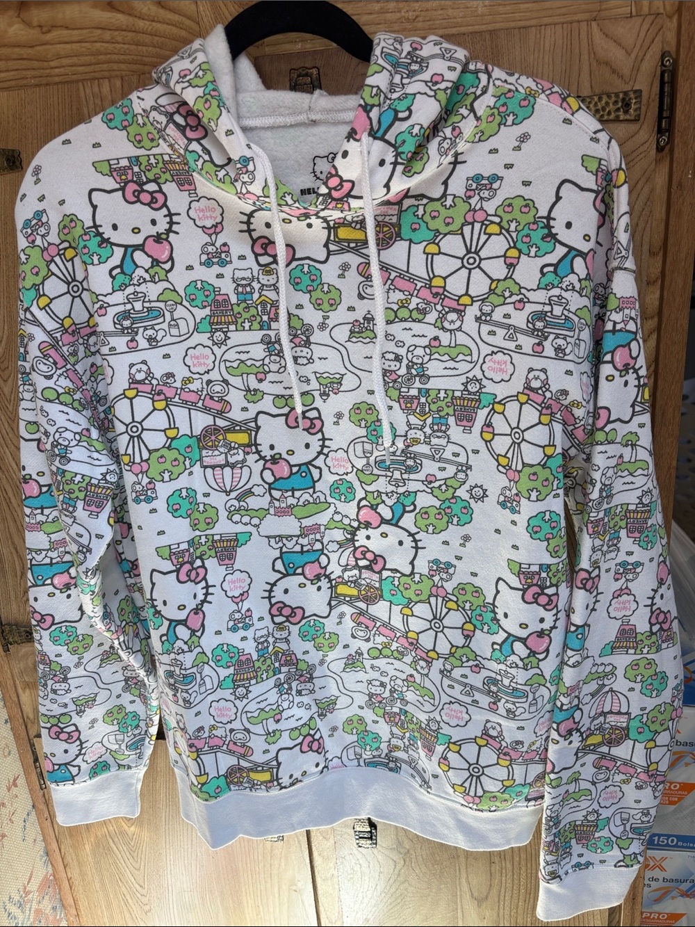 Sanrio Hello Kitty Hoodie Sweater Size M